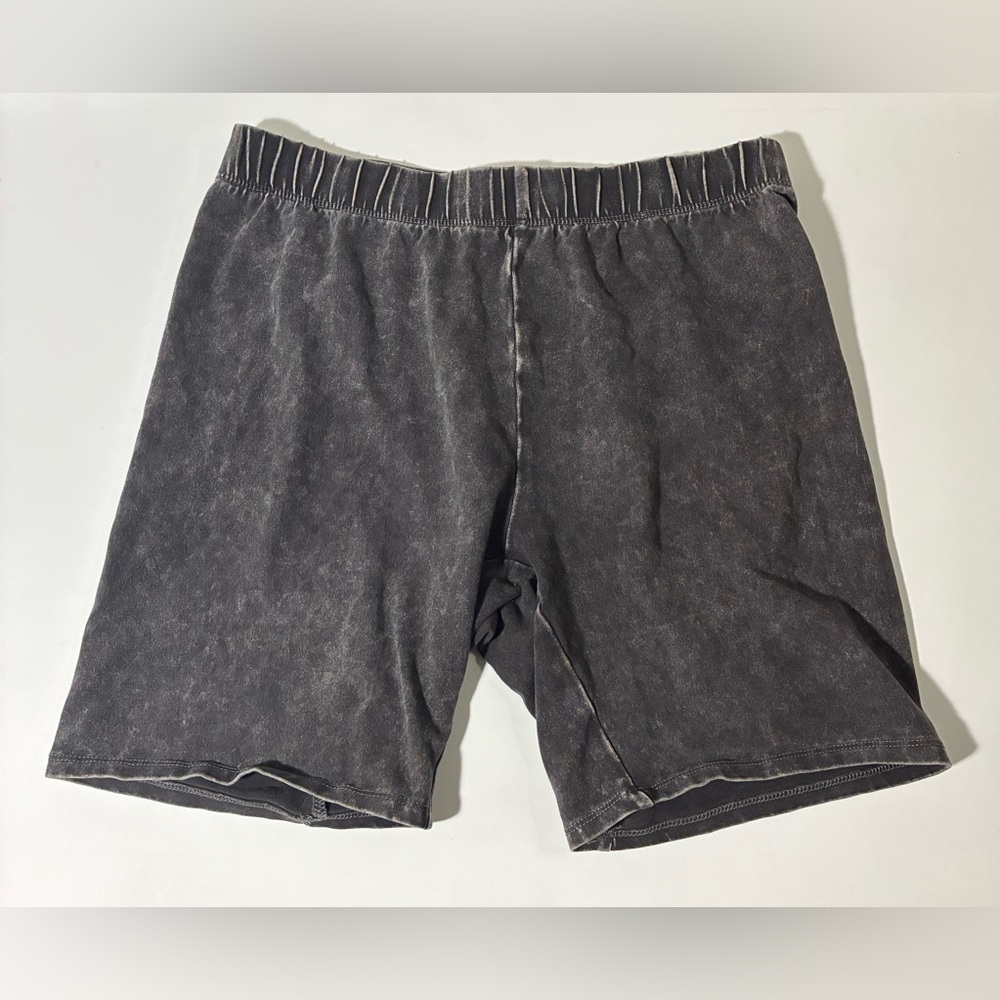 Vintage AC/DC Charcoal Washed Shorts